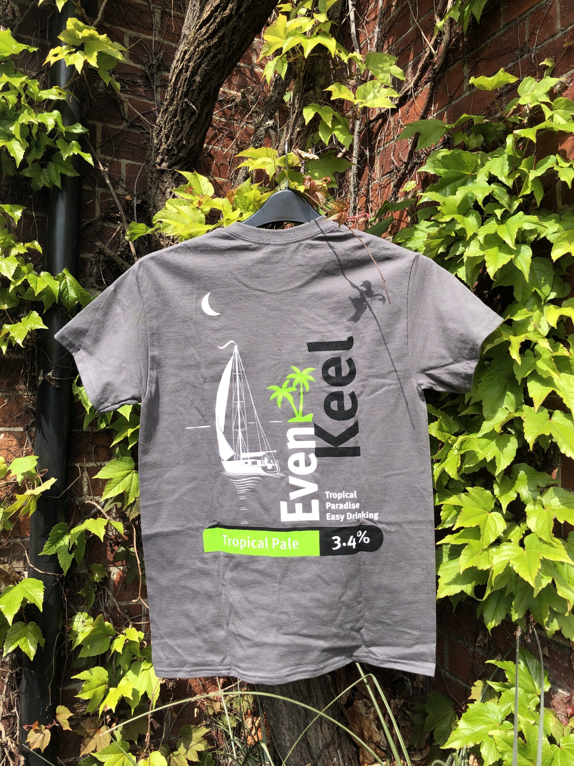 "Even Keel" Beer T-Shirt - Image 3